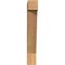 Ekena Millwork Traditional Block Smooth Bracket, Western Red Cedar, 3 1/2"W x 16"D x 24"H BKT04X16X24TRA05SWR - alternate 2